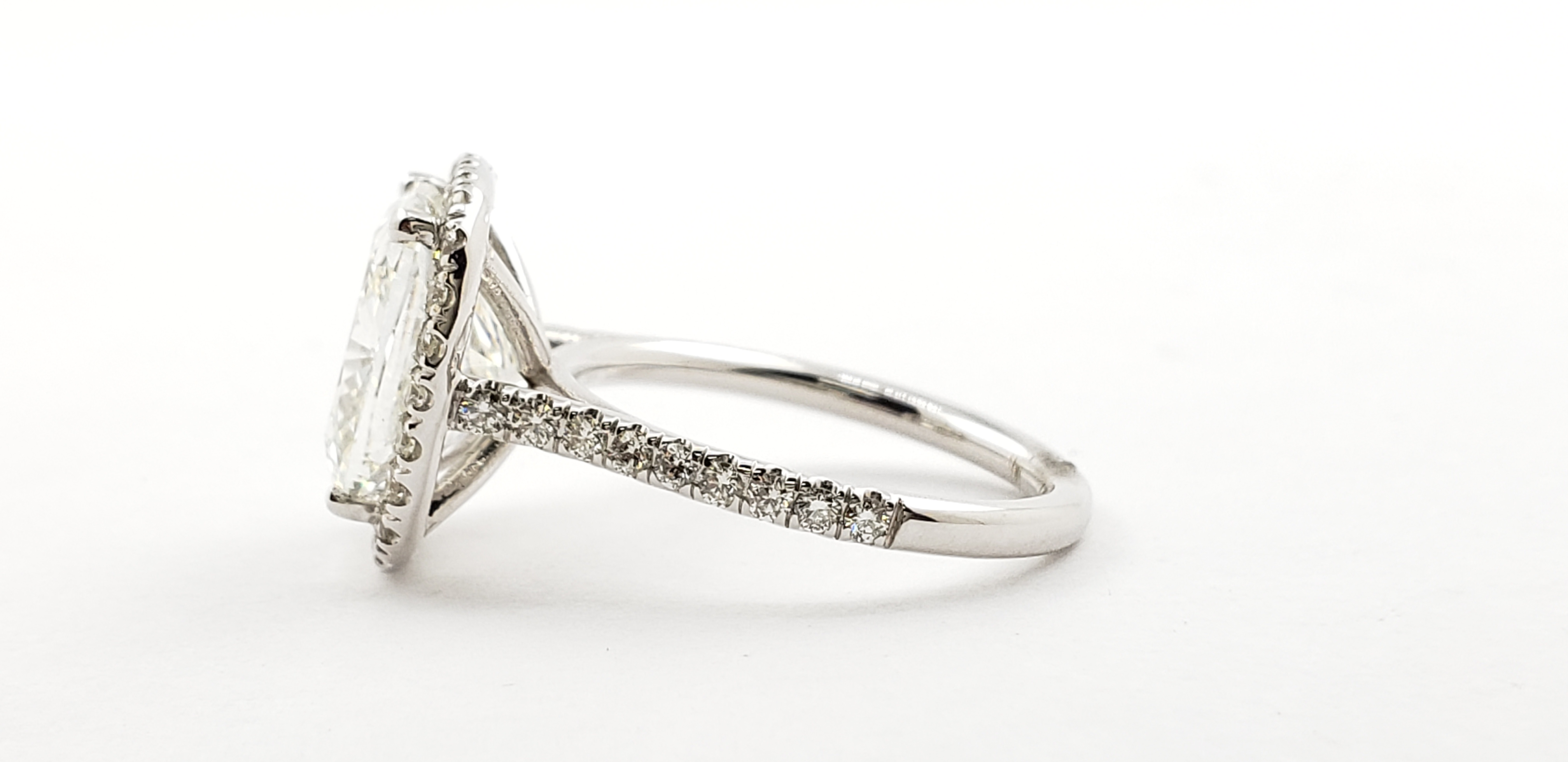 Cushion Halo Diamond Ring